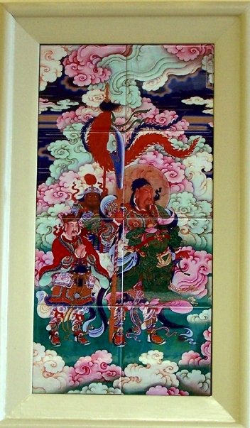 Asian Mural #10 made with sublimation printing